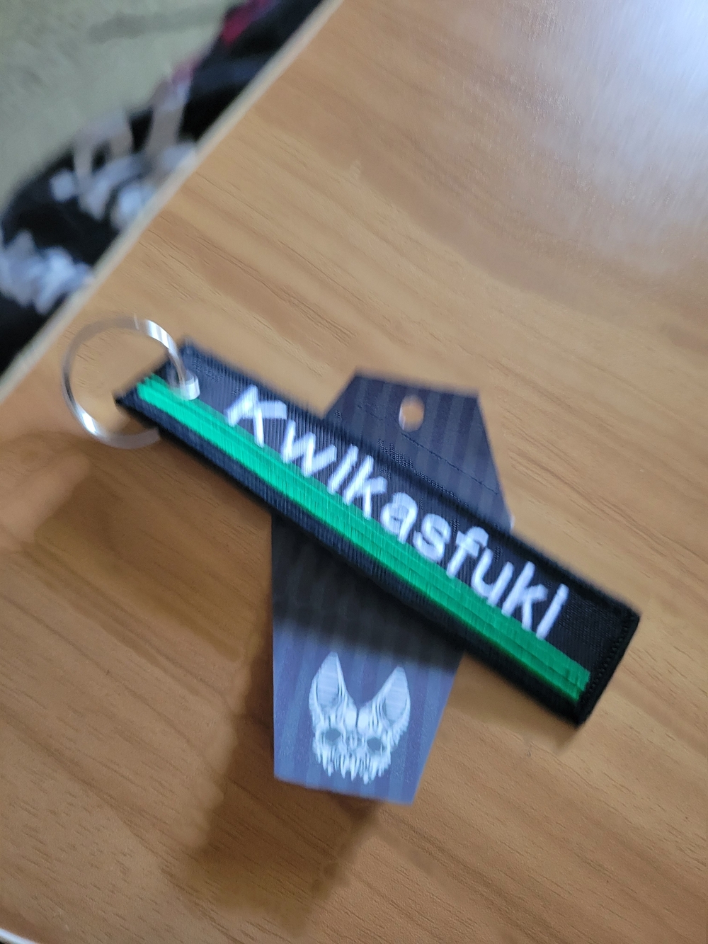 💀NEW💀Hand Crafted Kwikasfuki Bike Keychain